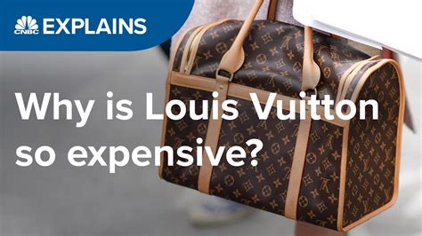 why are louis vuitton so expensive|is Louis Vuitton overpriced.